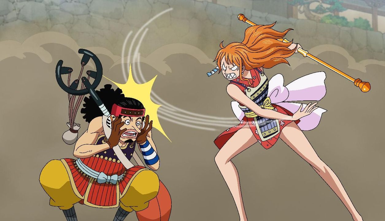 Drake verübt einen Anschlag auf Queen und beschließt danach, sich den Strohh... - Bildquelle: © Eiichiro Oda / Shueisha, Toei Animation