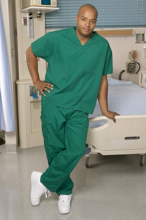 (4. Staffel) - Neurotische Patienten setzen Turk (Donald Faison) immer wieder gewaltig zu ... - Bildquelle: Touchstone Television