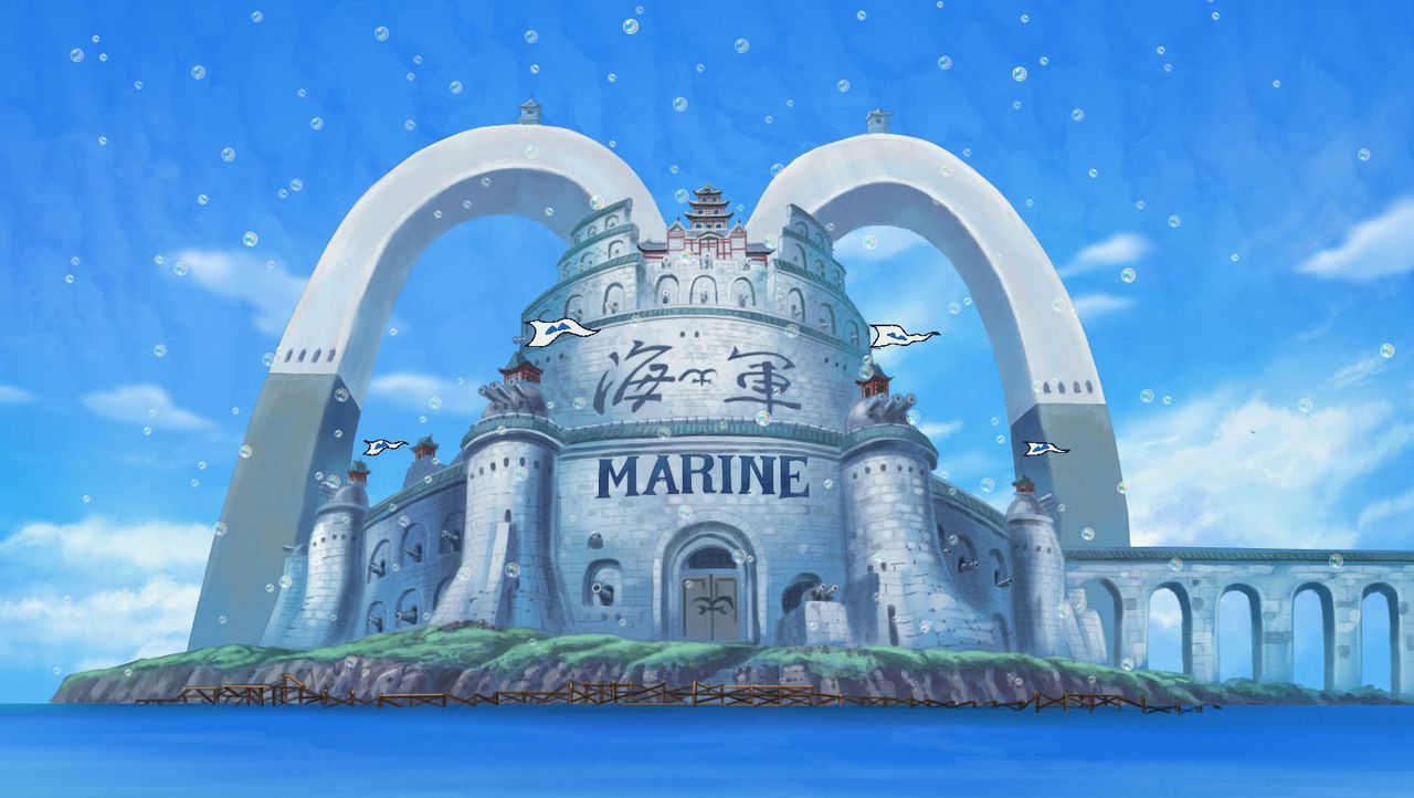 Er tritt in Aktion! - Der neue unerbittliche Großadmiral Sakazuki! - Bildquelle: © Eiichiro Oda / Shueisha, Toei Animation