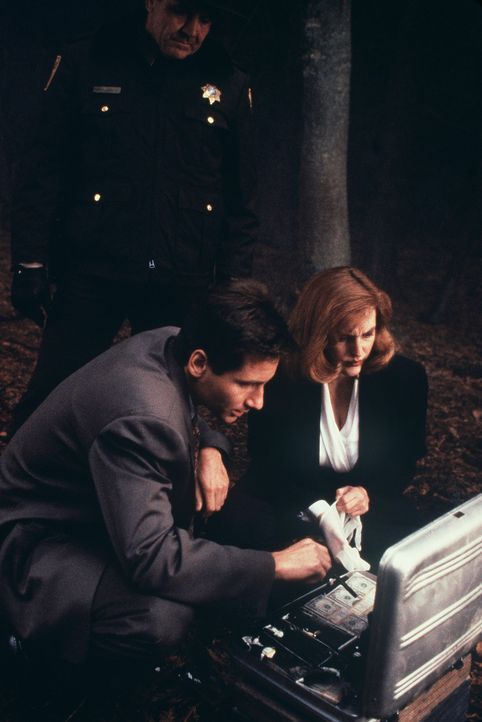 Mulder (David Duchovny, l.) und Scully (Gillian Anderson, r.) machen eine unglaubliche Entdeckung .. - Bildquelle: TM +   Twentieth Century Fox Film Corporation. All Rights Reserved.