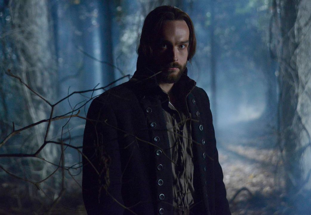 Sucht Hilfe bei Henry Parrish, um herauszufinden, was mit seinem Sohn geschehen ist: Ichabod Crane (Tom Mison) ... - Bildquelle: 2013 Twentieth Century Fox Film Corporation. All rights reserved.