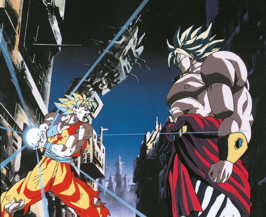 Son-Goku (l.); Broly (r.) - Bildquelle: © Bird Studio/Shueisha, Toei Animation Film © 1993 Toei Animation Co., Ltd.