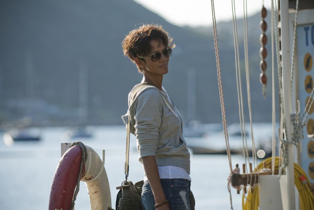 Seit ihr Tauchpartner bei einem Tauchunfall ums Leben gekommen ist, hat Hai-Expertin Kate Mathieson (Halle Berry) keinen Fuß mehr ins Wasser gesetzt... - Bildquelle: Magnet Media Group USA; MMP Dark Tide UK; Film Afrika Worldwide (Pty) Limited South Africa