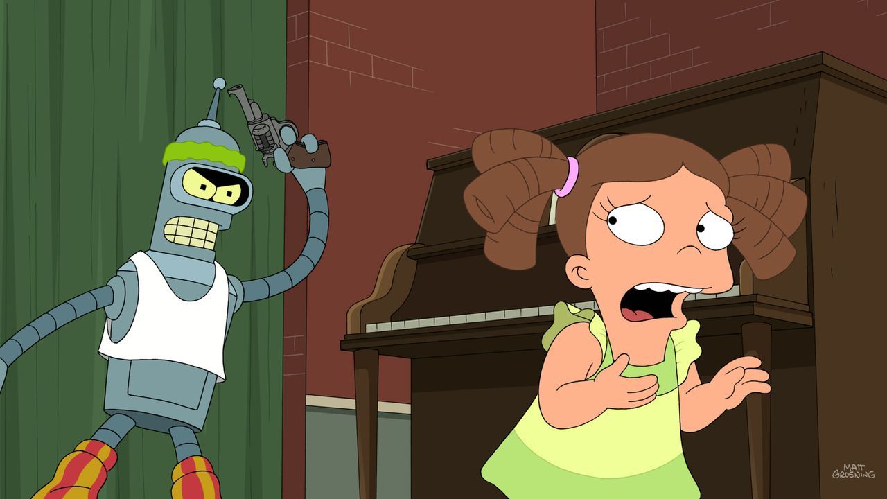 Bender (l.) nimmt an einem Steptanz-Wettbewerb teil, wo er es bis ins Finale schafft. Doch dann macht ihm ein kleines Mädchen (r.) das Leben schwer... - Bildquelle: Twentieth Century Fox Film Corporation. All rights reserved.