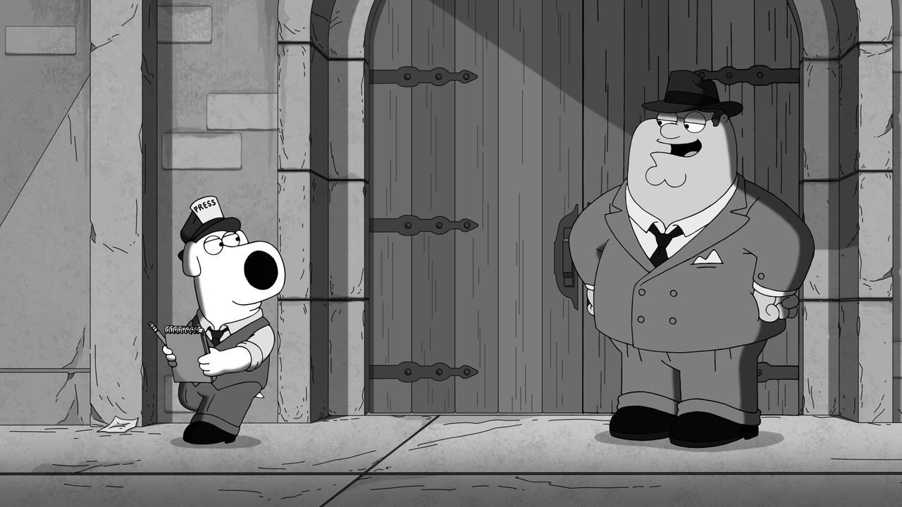 Brian Griffin (l.); Peter Griffin (r.) - Bildquelle: © 2021 20th Television. All rights reserved. 