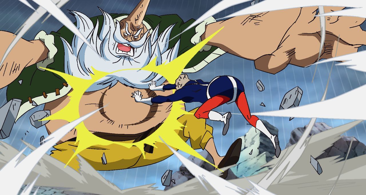Chinjao (l.); Lao G (r.) - Bildquelle: Eiichiro Oda/Shueisha, Toei Animation