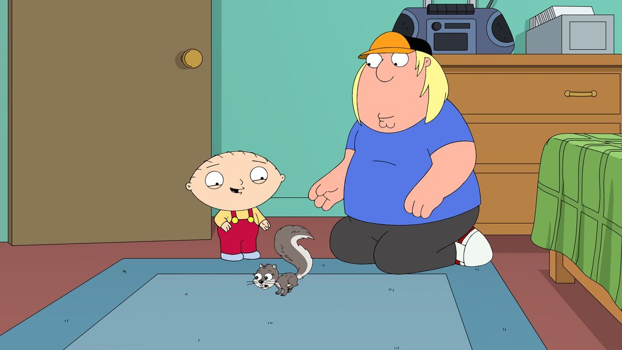Stewie Griffin (l.); Chris Griffin (r.) - Bildquelle: © 2021-2022 Fox Broadcasting Company, LLC. All rights reserved