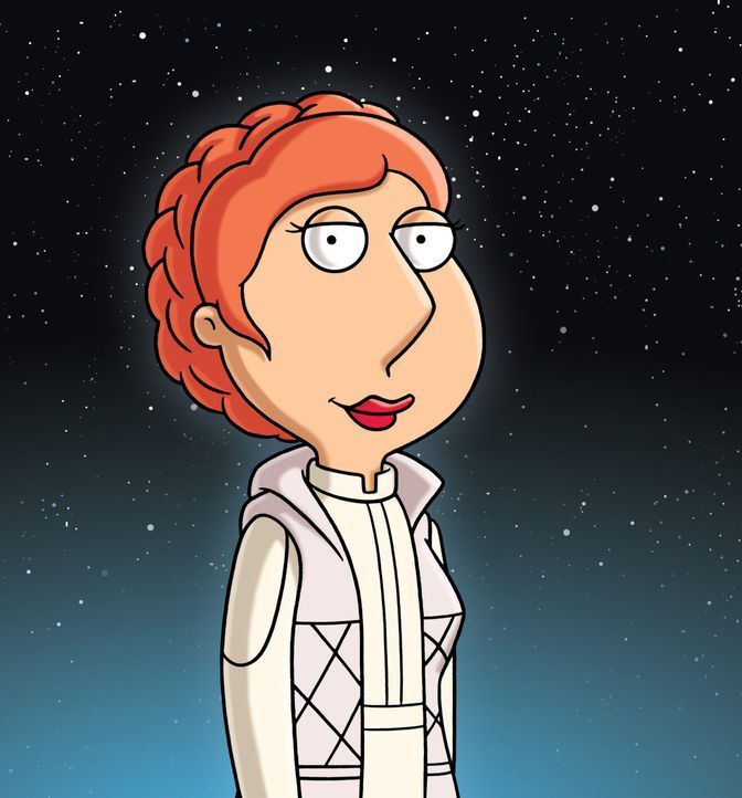 Peter erzählt die Star Wars Saga "Das Imperium schlägt zurück" à la Family Guy: Lois als Prinzessin Leia - Bildquelle: 2007-2008 Twentieth Century Fox Film Corporation. All rights reserved.