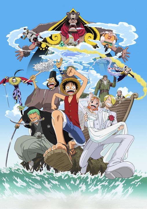 Nur für kurze Zeit sind die Strohhutpiraten unaufmerksam - prompt wird ihr S... - Bildquelle: © Eiichiro Oda/Shueisha, Toei Animation © "2001 ONE PIECE" production committee