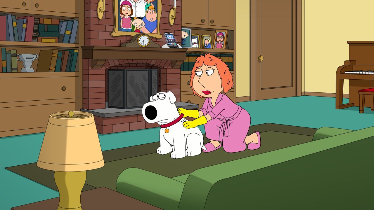 Brian Griffin (l.); Lois Griffin (r.) - Bildquelle: © 2021-2022 Fox Broadcasting Company, LLC. All rights reserved.
