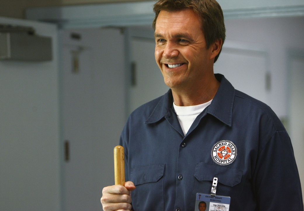 Noch freut er sich über die Ankunft der neuen Ärztin im Krankenhaus: der Hausmeister (Neil Flynn) ... - Bildquelle: Touchstone Television