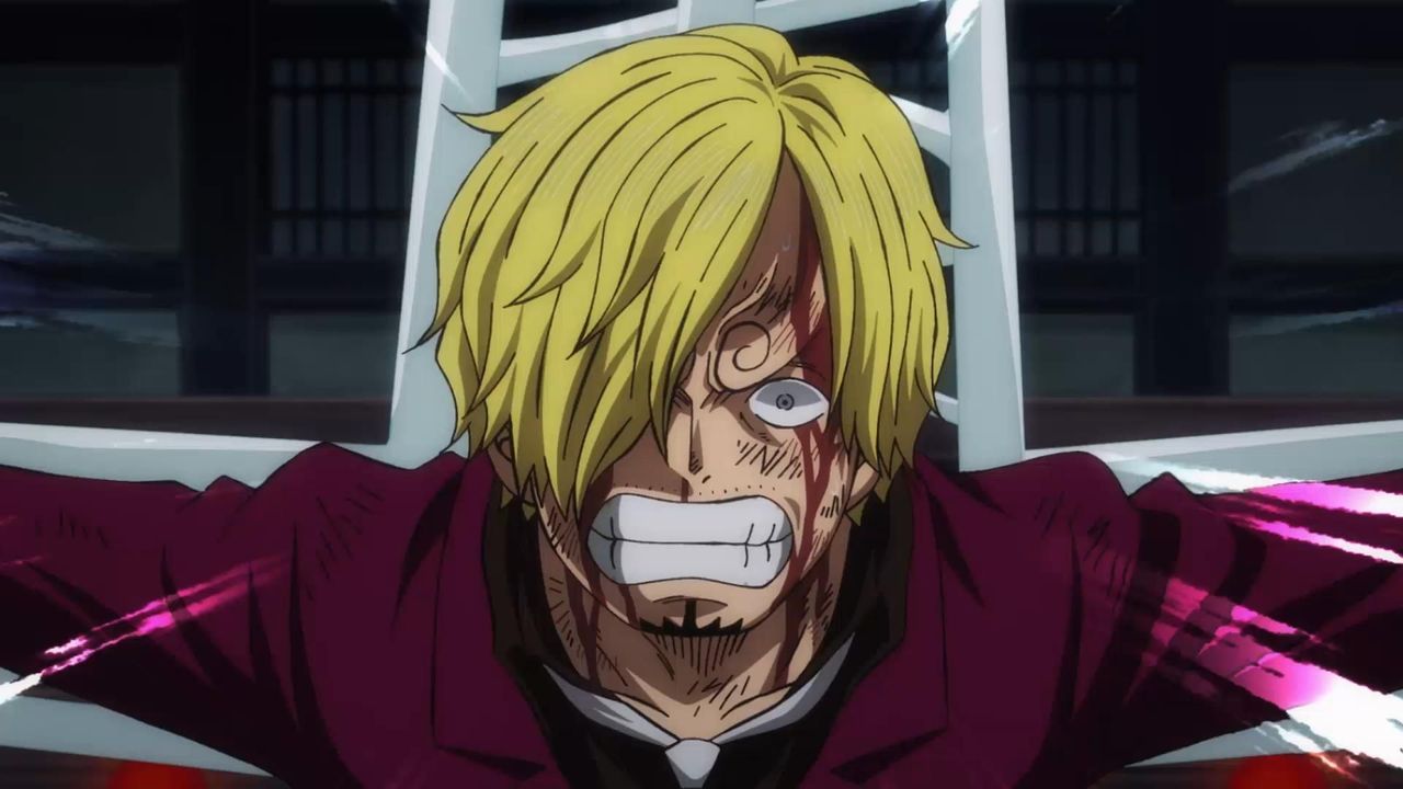 Sanji wird von Black Maria und ihren Gefährtinnen festgehalten und gefoltert... - Bildquelle: © Eiichiro Oda / Shueisha, Toei Animation