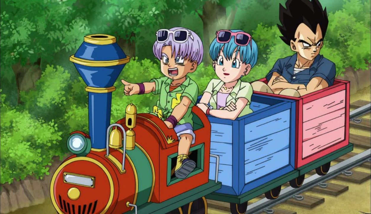 Eine Zugfahrt, die ist lustig - außer man heißt Vegeta und ist der Prinz der Saiyajin! - Bildquelle: BIRD STUDIO/SHUEISHA, TOEI ANIMATION