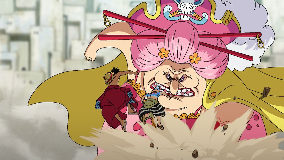 One Piece Folge 946 Haltet Die Kaiserin Der Meere Auf Queens Geheimplan Prosieben Maxx