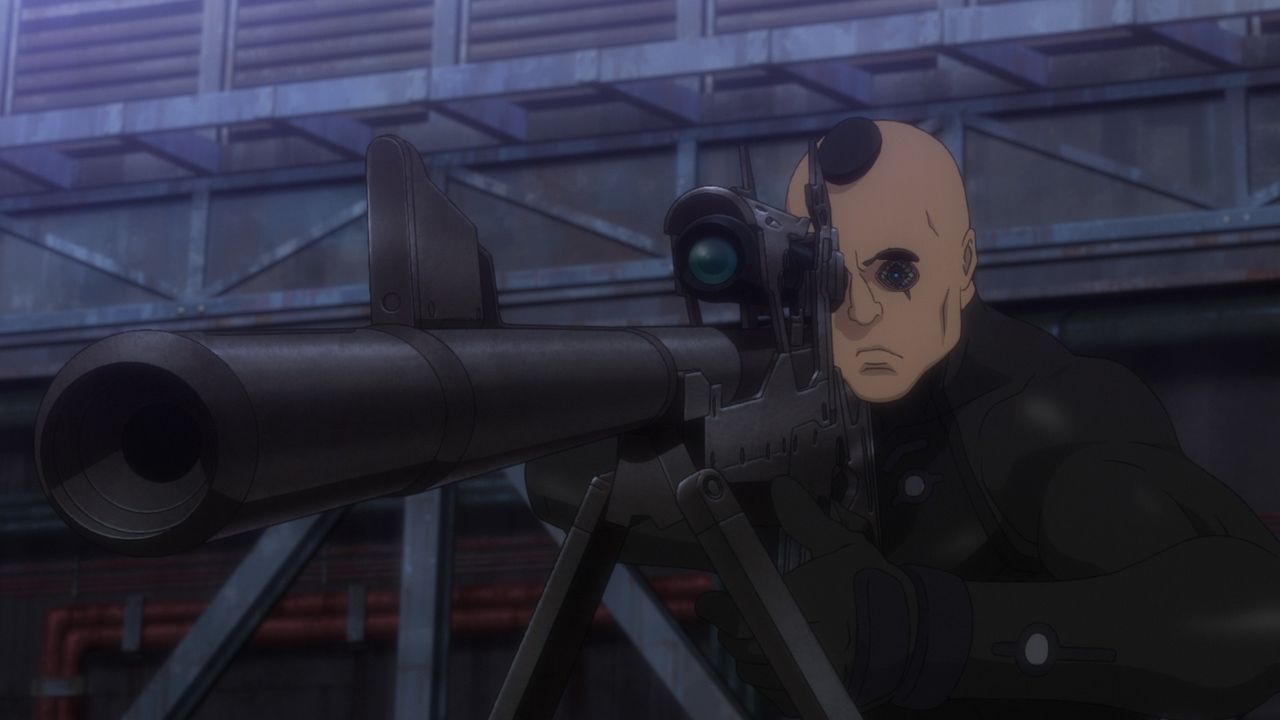 Saito - Bildquelle: Shirow Masamune - Production I.G/KODANSHA - GHOST IN THE SHELL: THE MOVIE COMMITTEE. All Rights Reserved.