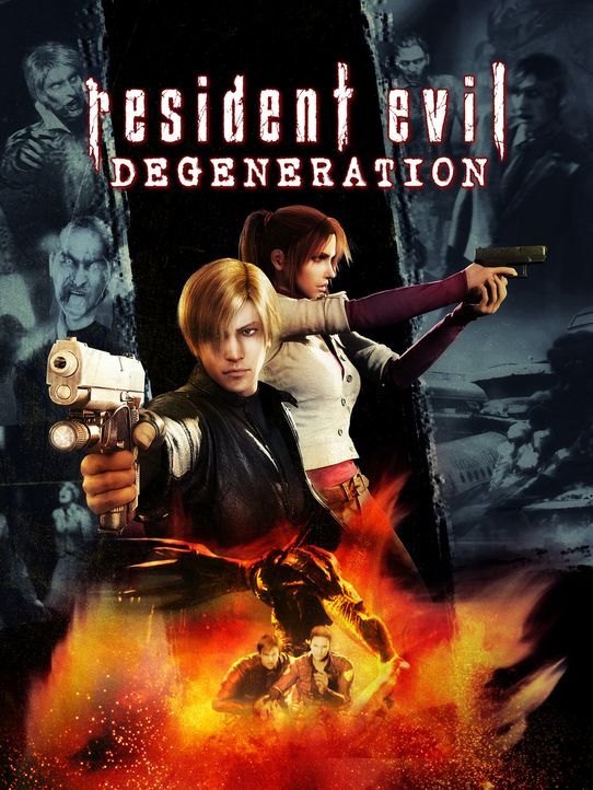 RESIDENT EVIL: DEGENERATION - Plakatmotiv - Bildquelle: 2008 Capcom Co., Ltd. and Resident Evil CG Film Partners. All Rights Reserved.