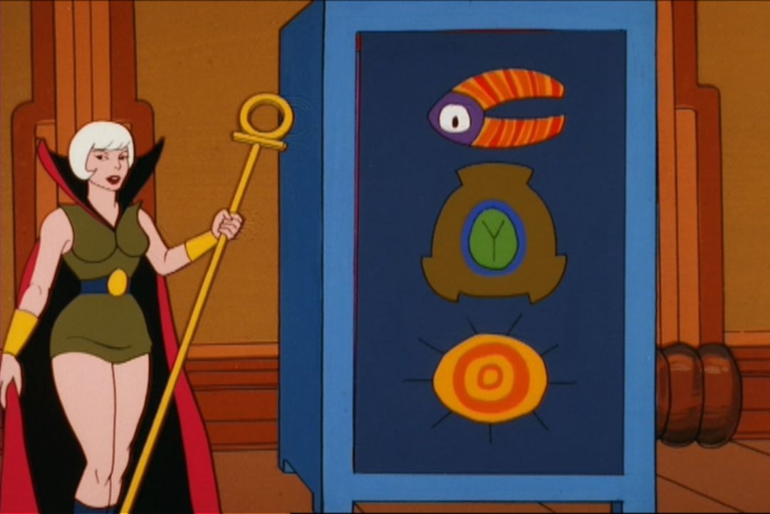 Wie der Vater, so die Tochter - Bildquelle: Masters of the Universe and associated trademarks and trade dress are owned by, and used under license from, Mattel; © 1983 Mattel. Under License to Classic Media. He-Man and the Masters of the Universe. All Rights Reserved.