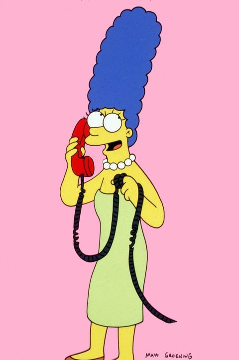 (13. Staffel) - Die liebevolle Mutter Marge Simpson hängt mal wieder an der Strippe. - Bildquelle: © und TM Twentieth Century Fox Film Corporation - Alle Rechte vorbehalten
