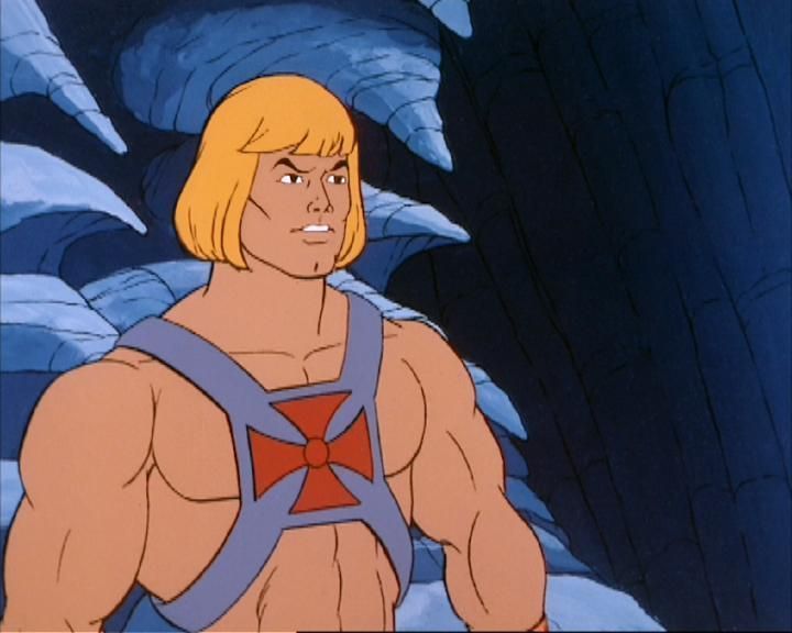 Prinz Adam kann sich mithilfe seines Schwertes in den mächtigen Krieger He-M... - Bildquelle: Masters of the Universe and associated trademarks and trade dress are owned by, and used under license from, Mattel; © 1983 Mattel. Under License to Classic Media. He-Man and the Masters of the Universe. All Rights Reserved.