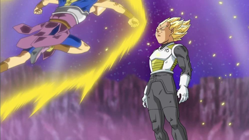 Não se esqueça do orgulho Saiyajin! Vegeta vs o Saiyajin do 6º Universo! -  Dragon Ball Super (temporada 3, episódio 10) - Apple TV (PT)