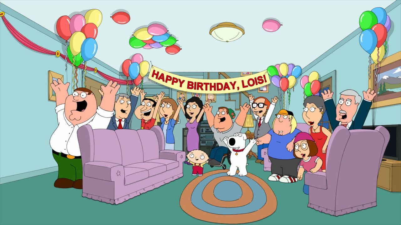 Lois hat Geburtstag, doch da sie Probleme mit dem Älterwerden hat, möchte sie auf keinen Fall feiern. Blöd nur, dass ihre Familie eine Überraschungs... - Bildquelle: 2013 Twentieth Century Fox Film Corporation. All rights reserved.