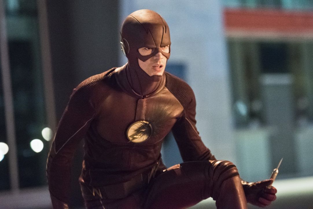 Ist Barry alias The Flash (Grant Gustin) stark und schnell genug, um sich Zoom entgegenzustellen? - Bildquelle: 2015 Warner Brothers.