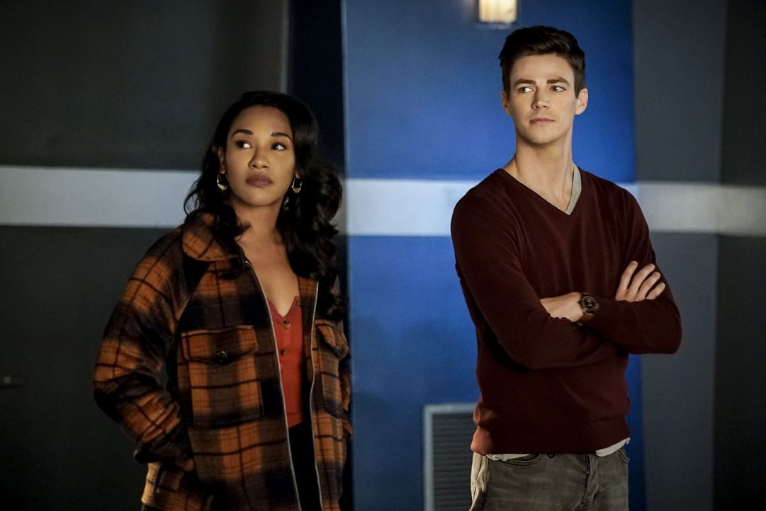 Iris (Candice Patton, l.); Barry (Grant Gustin, r.) - Bildquelle: Shane Harvey © 2018 The CW Network, LLC. All rights reserved. / Shane Harvey