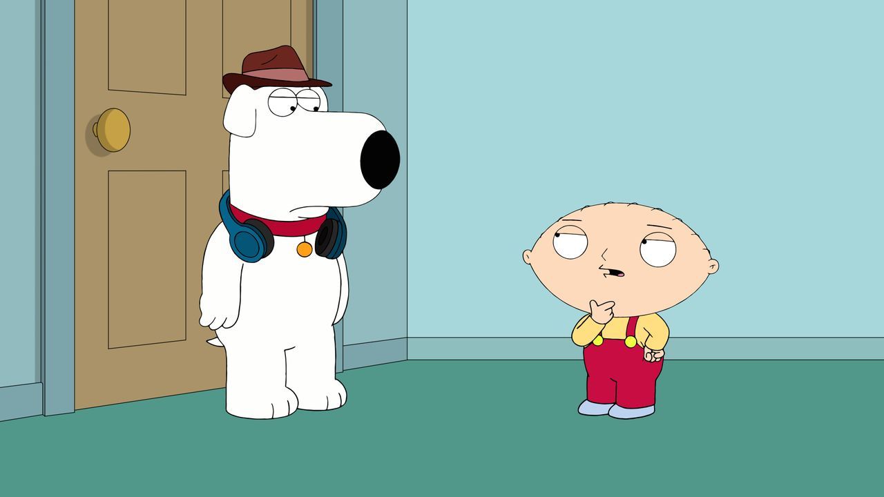 Brian Griffin (l.); Stewie Griffin (r.) - Bildquelle: 2018-2019 Fox and its related entities. All rights reserved.