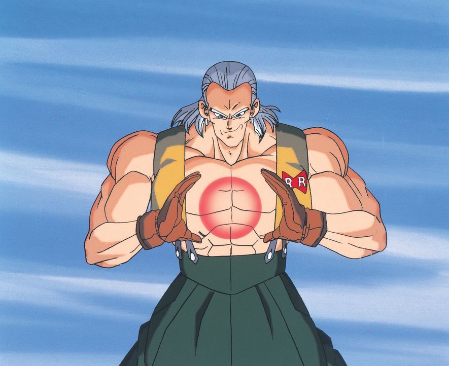 Durch einen Zeitreisenden wird Son Goku gewarnt, dass in drei Jahren Cyborgs... - Bildquelle: © 1992 Bird Studio/Shueisha, Toei, Toei Animation