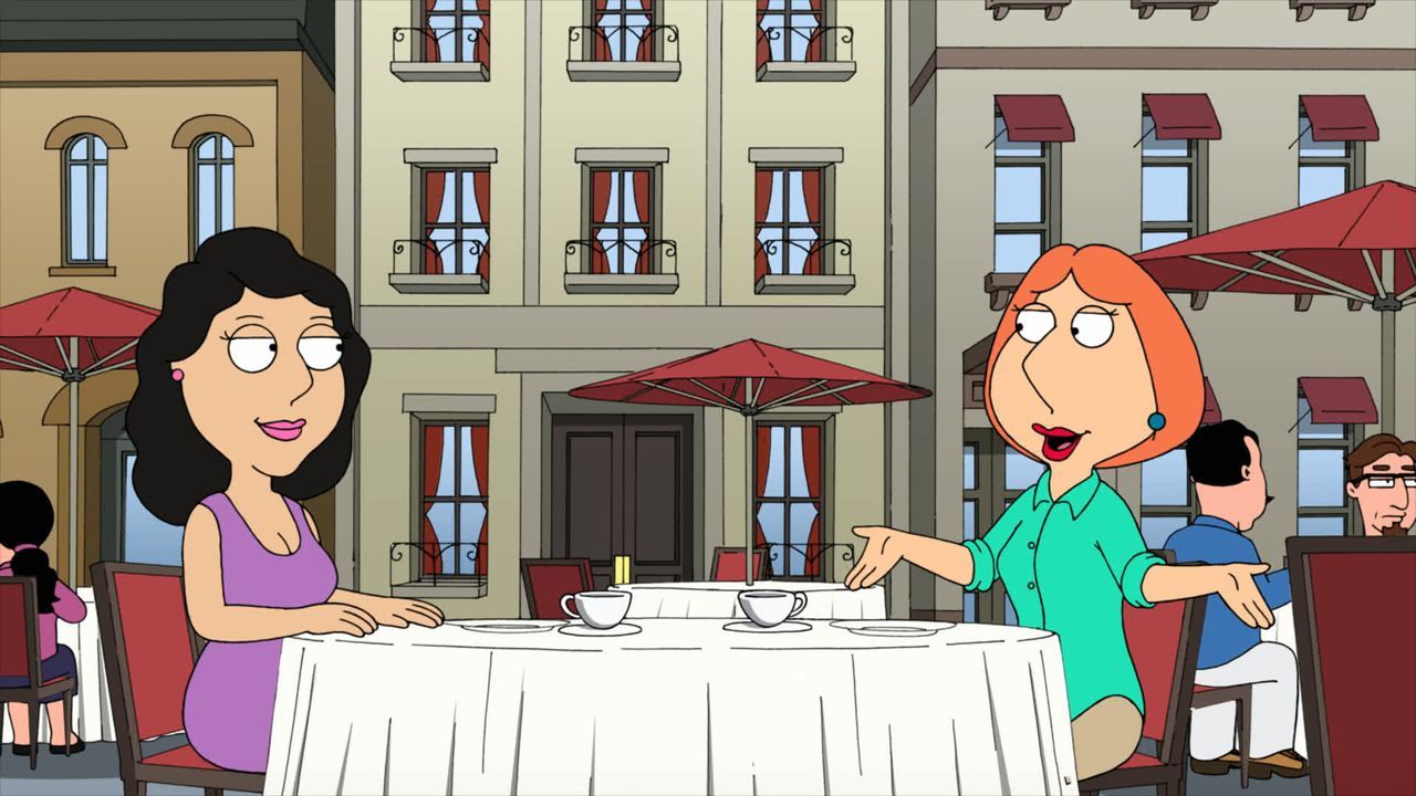 Bonnie Swanson (l.); Lois Griffin (r.) - Bildquelle: © 2011 FOX BROADCASTING