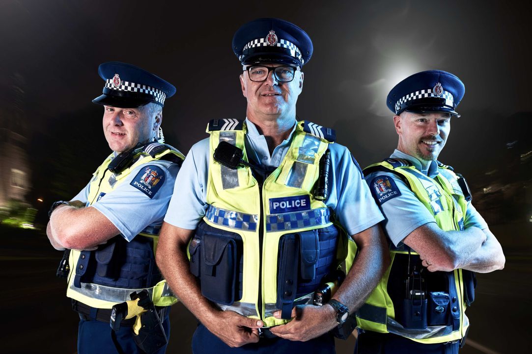 Die Doku-Serie &quot;Police Force - Einsatz in Neuseeland&quot; begleitet Po... - Bildquelle: Greenstone TV Ltd