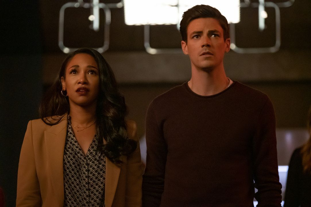 Iris West-Allen (Candice Patton, l.); Barry Allen (Grant Gustin, r.) - Bildquelle: Katie Yu 2019 The CW Network, LLC. All rights reserved. / Katie Yu
