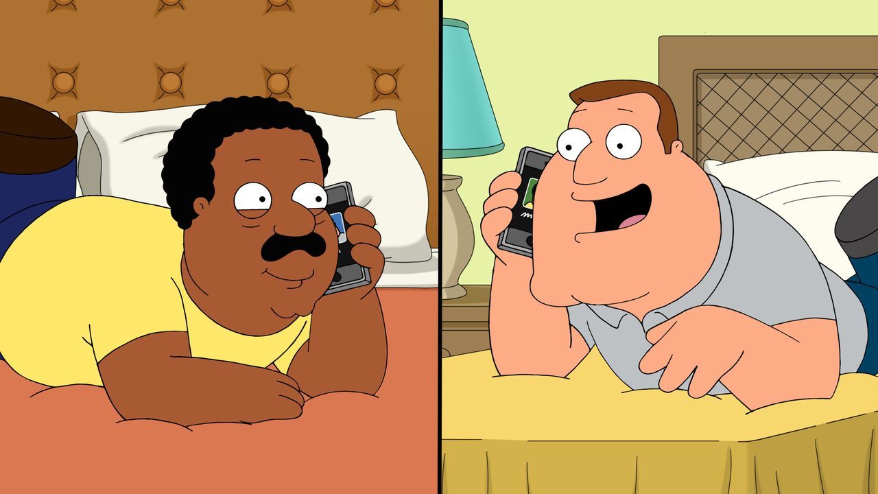 Cleveland Brown (l.); Joe Swanson (r.) - Bildquelle: © 2021 20th Television. All rights reserved. 