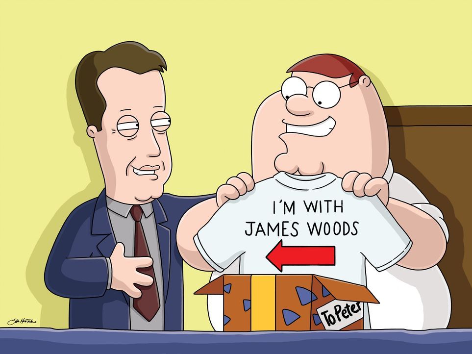 James Woods (l.); Peter Griffin (r.) - Bildquelle: 2005 Fox and its related entities. All rights reserved.