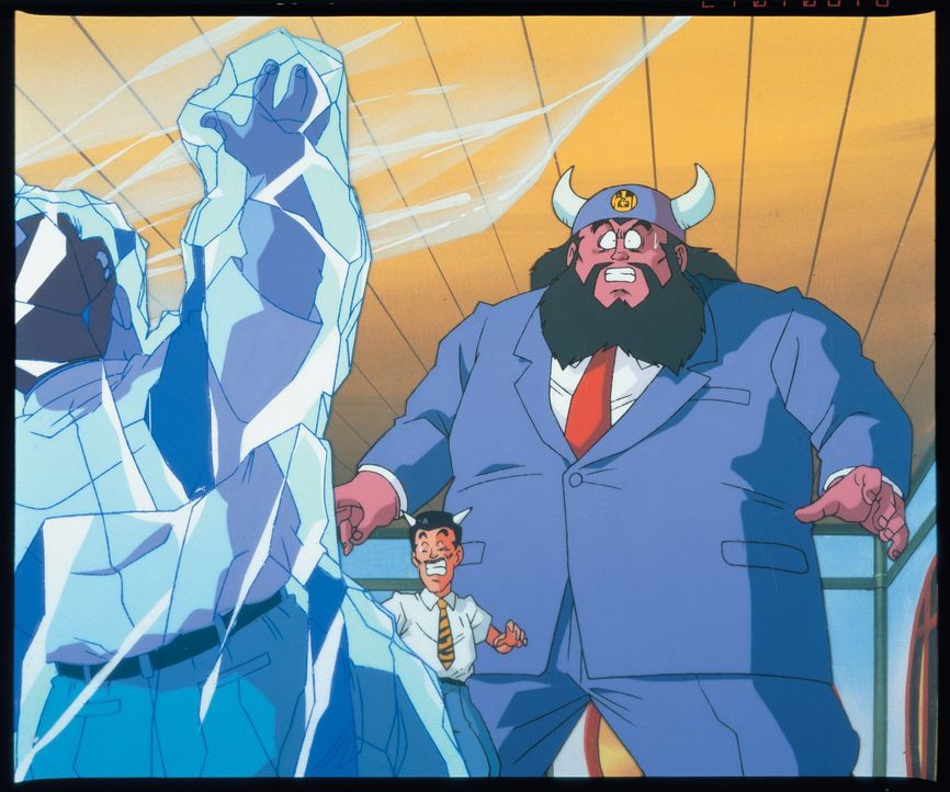 König Yemma (r.) - Bildquelle: Bird Studio/Shueisha, Toei Animation Film   1995 Bird Studio/Shueisha, Toei, Toei Animation