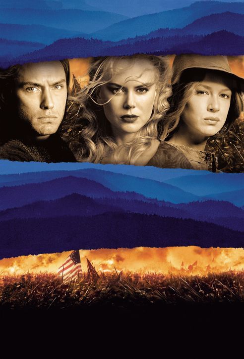 "Unterwegs nach Cold Mountain" mit (v.l.n.r.) Jude Law, Nicole Kidman und Renée Zellweger ... - Bildquelle: Phil Bray MIRAMAX Films/Dimension Films. All Rights Reserved.