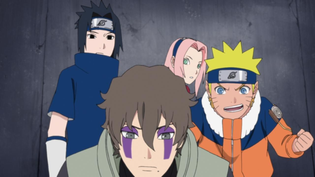 Naruto, Sasuke und Sakura langweilen sich nach ihrer Mission und erfinden da... - Bildquelle: © 2002 MASASHI KISHIMOTO / 2007 SHIPPUDEN All Rights Reserved.