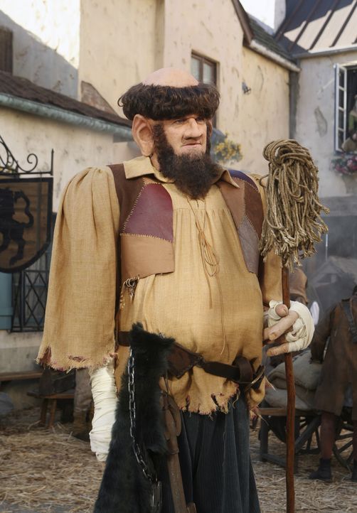 Der Hausmeister (Neil Flynn) wird in einem Märchen von Dr. Cox zum Riesen, der ein kleines Dorf bedroht ... - Bildquelle: Touchstone Television