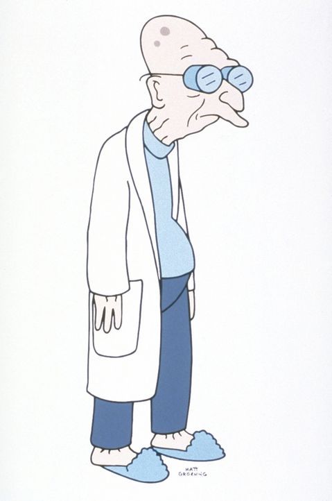 (6. Staffel) - Prof. Hubert Farnsworth ist mit mindestens 120 Jahren der älteste Wissenschaftler im 31. Jahrhundert. - Bildquelle: und TM Twenthieth Century Fox Film Corporation - Alle Rechte vorbehalten