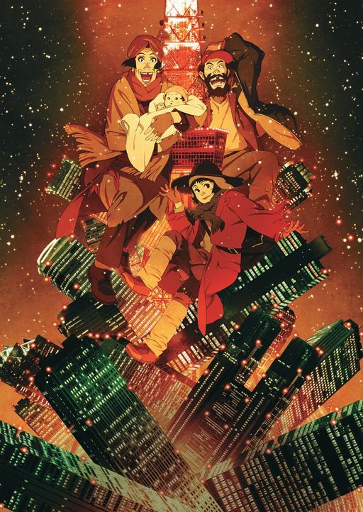 TOKYO GODFATHERS - Artwork - Bildquelle: 2003 Satoshi Kon, Mad House and Tokyo Godfathers Committee. All Rights Reserved.