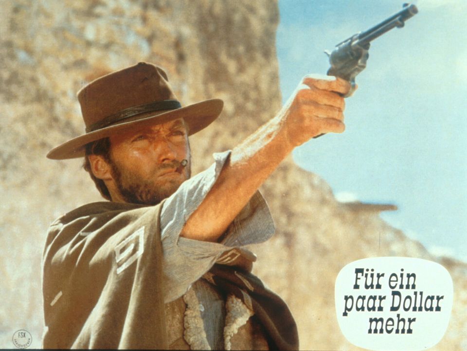 Die beiden ausgebufften Kopfgeldjäger Colonel Mortimer und Monco (Clint Eastwood) sind beide hinter dem gefürchteten mexikanischen Banditen Indio he... - Bildquelle: United Artists