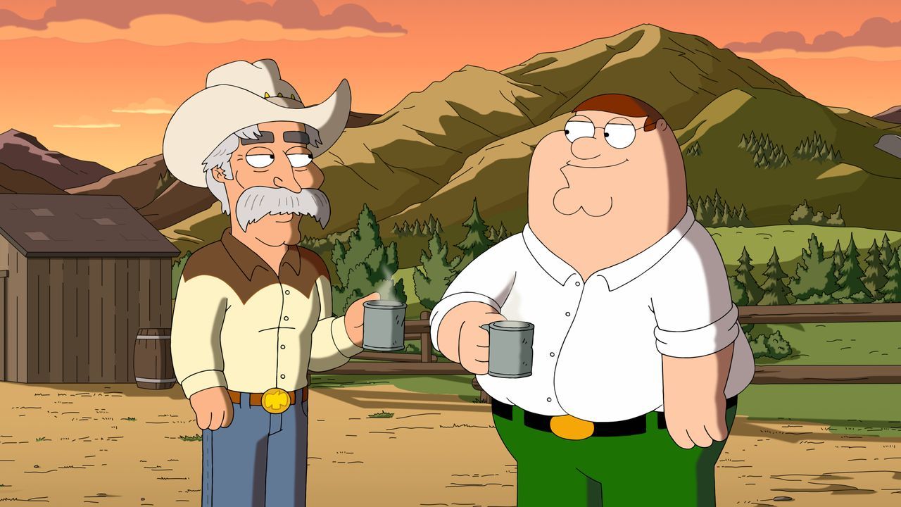 Wild West (l.); Peter Griffin (r.) - Bildquelle: © 2021-2022 Fox Broadcasting Company, LLC. All rights reserved