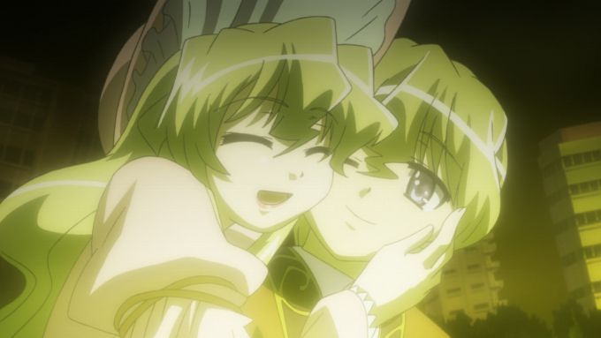 Die Kriegserklärung hinter der Schule - Bildquelle: YASHICHIRO TAKAHASHI/ASCII MEDIA WORKS / SHAKUGAN NO Shana COMMITTEE