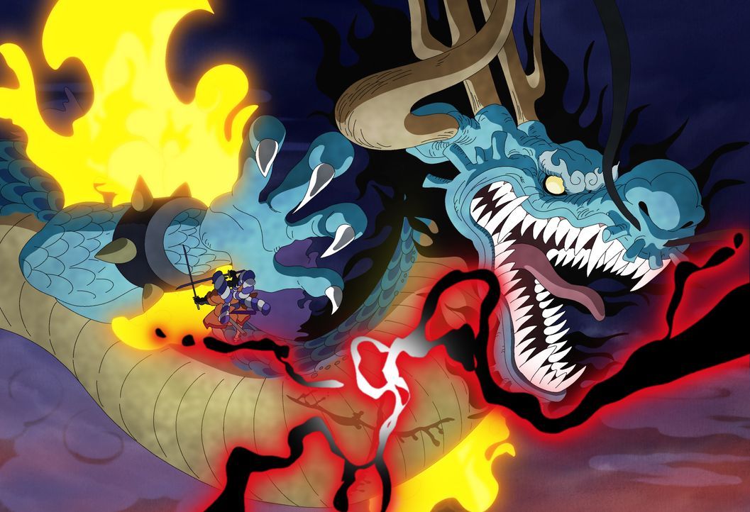 Der finale Kampf! - Oden gegen Kaido - Bildquelle: © Eiichiro Oda / Shueisha, Toei Animation