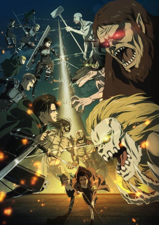 (4. Staffel) - Attack on Titan - Artwork - Bildquelle: © Hajime Isayama, KODANSHA / "ATTACK ON TITAN" The Final Season Production Committee