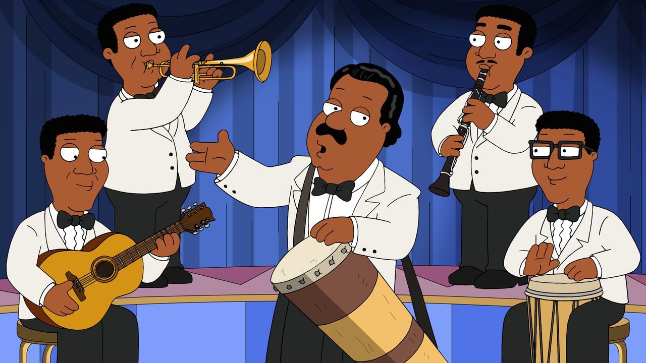 Cleveland Brown (Mitte) - Bildquelle: © 2021-2022 Fox Broadcasting Company, LLC. All rights reserved.