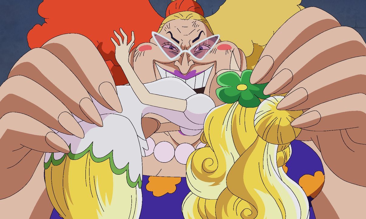 Prinzessin Mansherry (vorne); Jola (hinten) - Bildquelle: Eiichiro Oda/Shueisha, Toei Animation