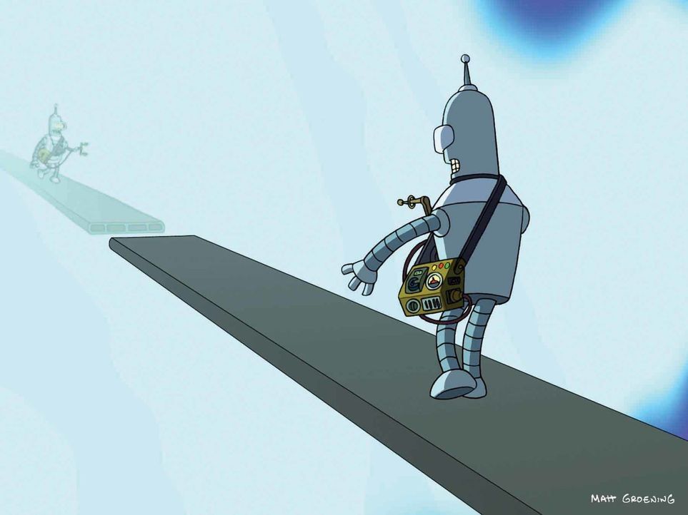 Was steckt hinter der Anomalie? Bender versucht, es herauszufinden ... - Bildquelle: 2008 Twentieth Century Fox Film Corporation. All rights reserved.