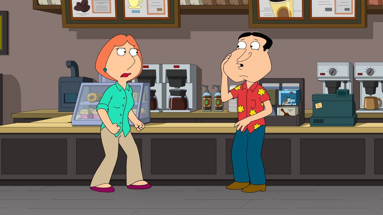 Lois Griffin (l.), Glenn Quagmire (r.) - Bildquelle: 2018-2019 Fox and its related entities. All rights reserved.