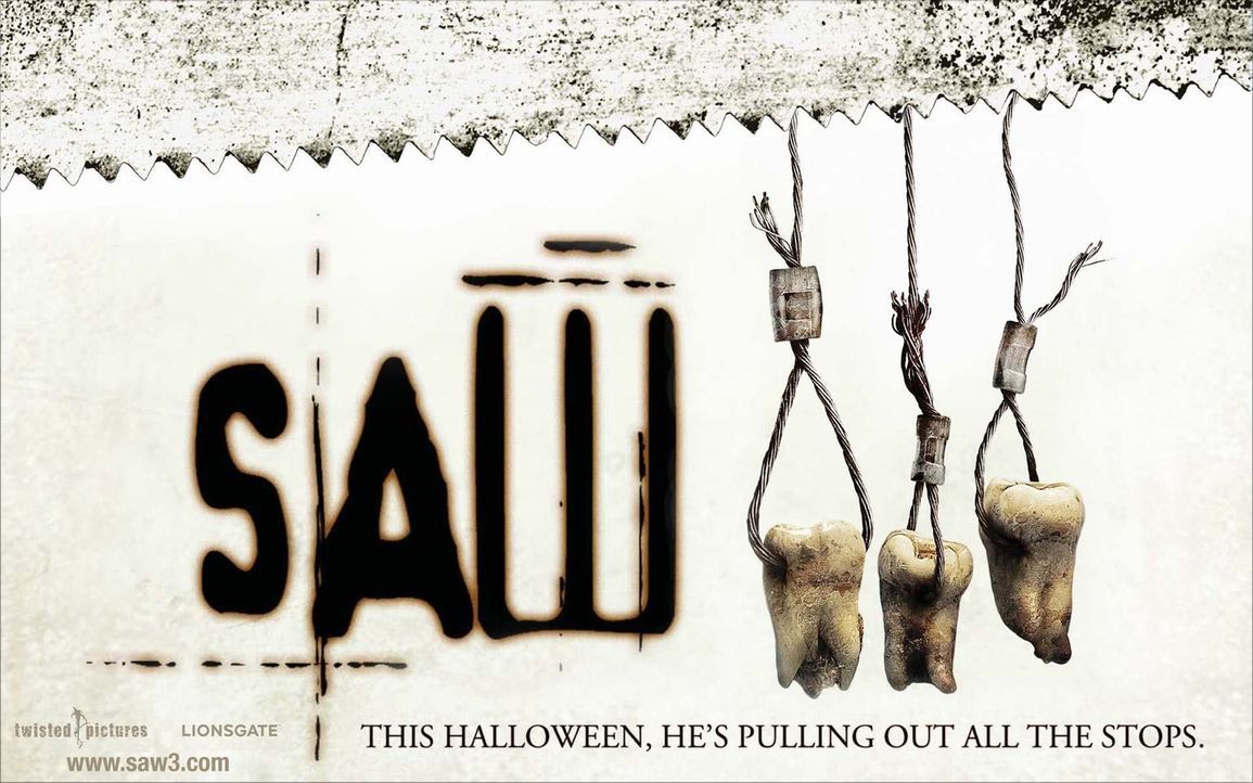 Saw III - Plakatmotiv - Bildquelle: Kinowelt Filmverleih GmbH